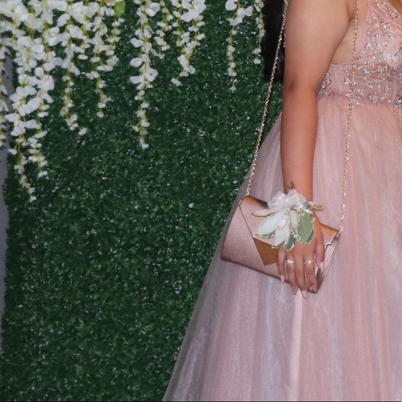 Le Chateau Rose Gold Purse - Picture 4 of 4